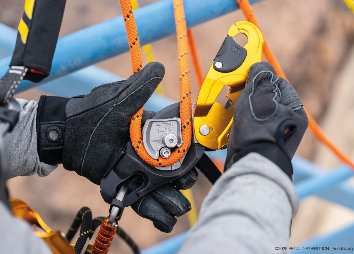 Petzl RIG® Compact Rope Access Descender | Industrial & Rescue from Columbia Safety